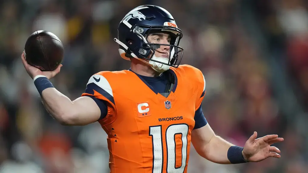 Broncos' Bo Nix throws amazing touchdown pass against Commanders