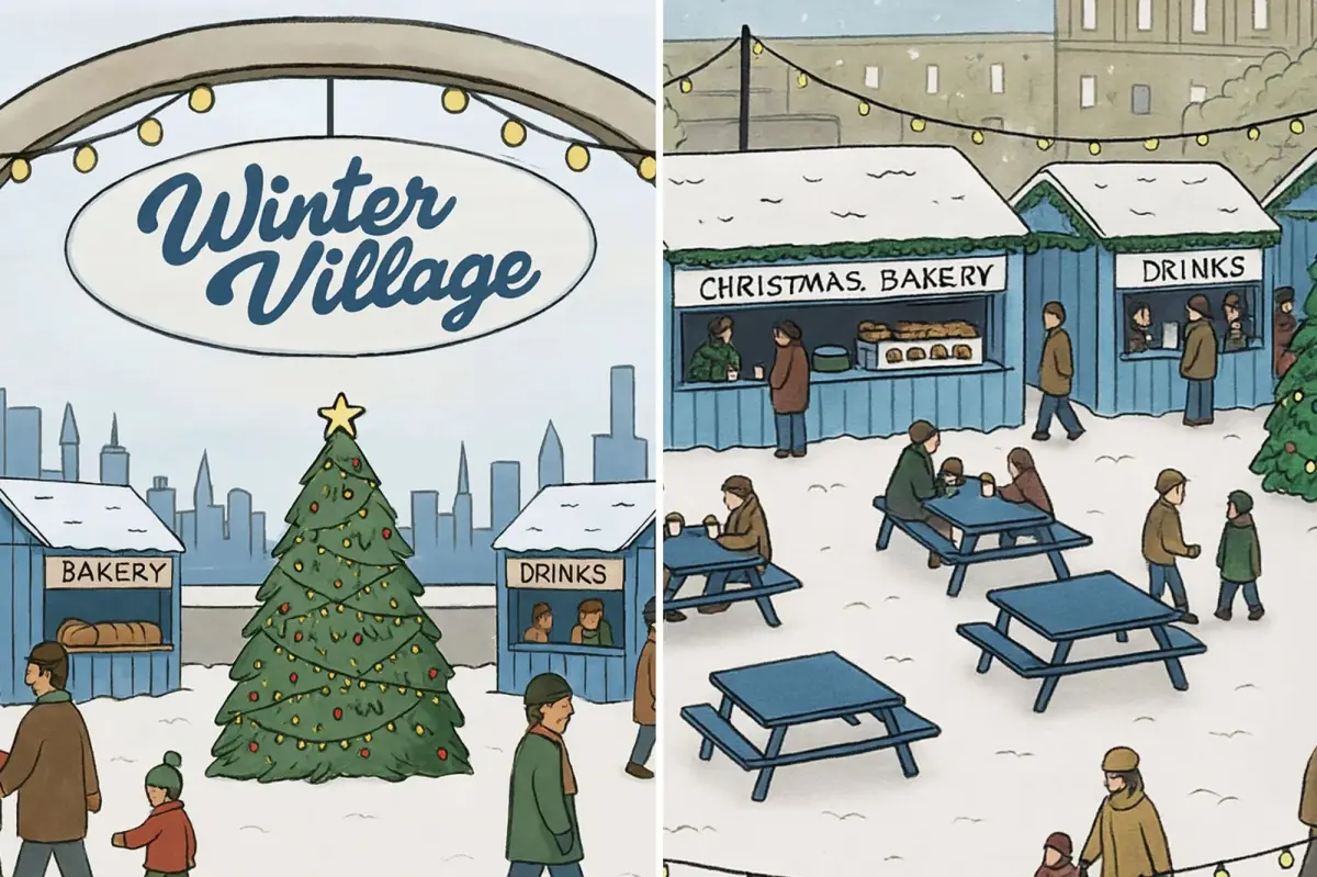 Brooklyn's first 'winter village' criticized for entry fee