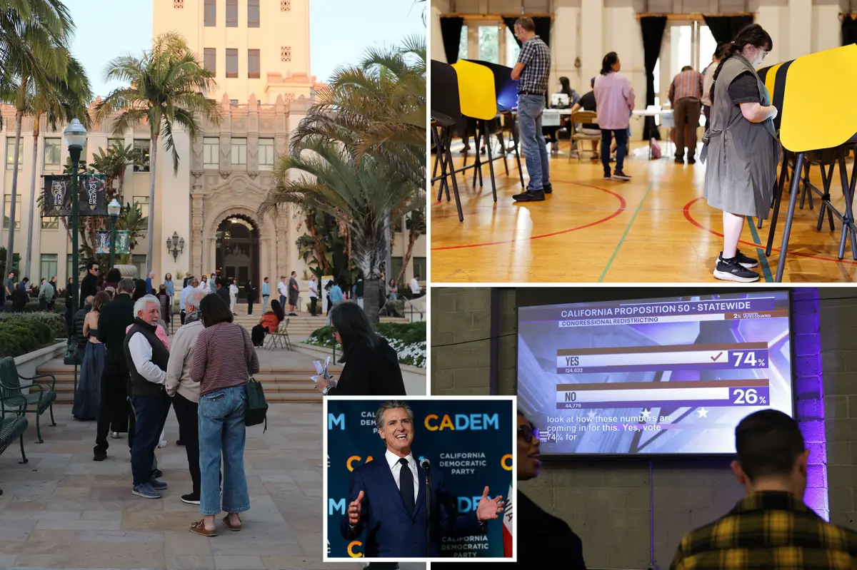 California Republicans file lawsuit against Newsom over Prop. 50, alleging unfair advantage for Latinos in redrawn districts