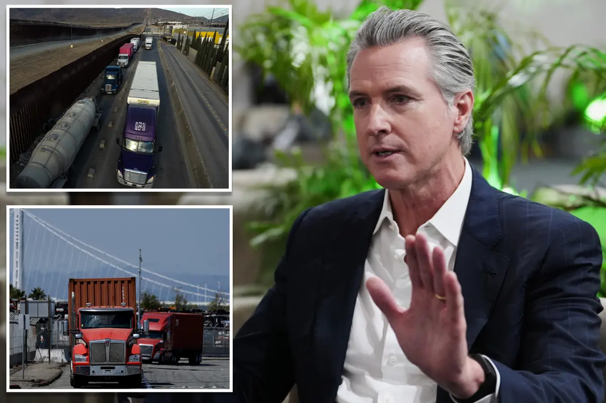 California cancels 17,000 commercial licenses issued to migrants, even though Gavin Newsom claims immigration wasn't the cause.