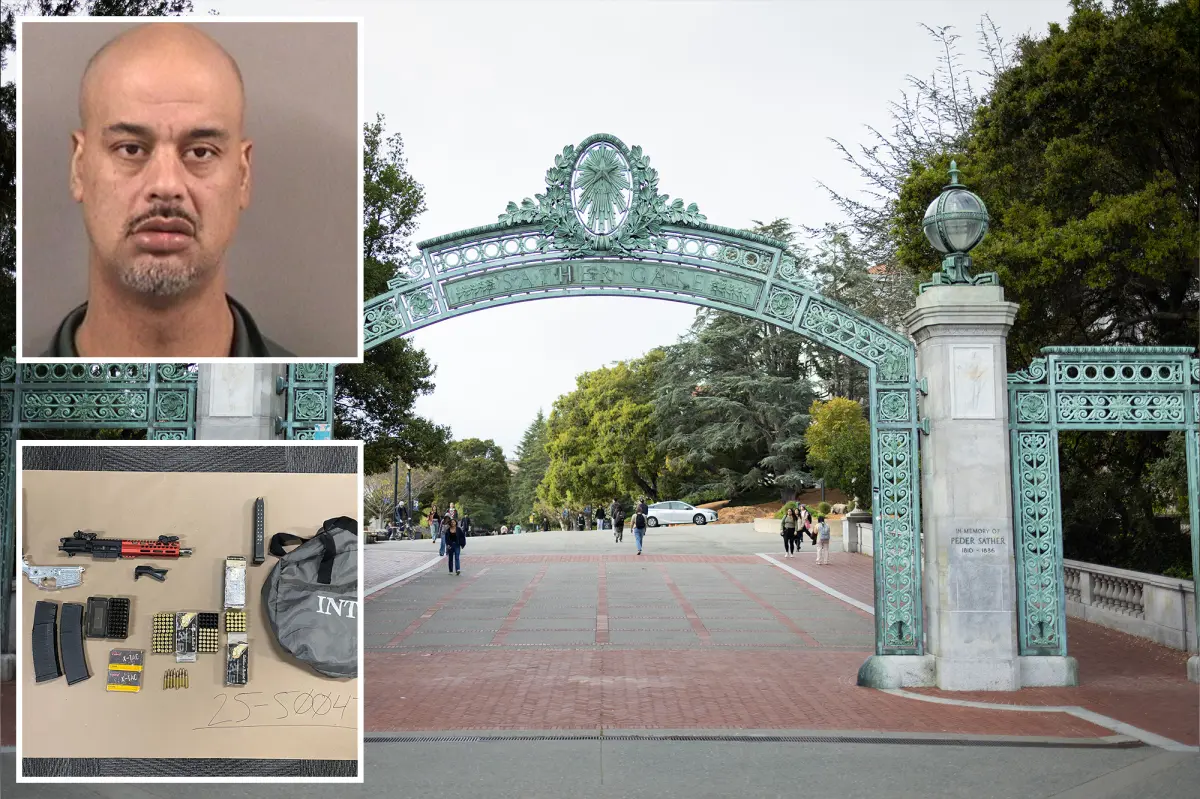 California man charged with entering UC Berkeley sorority to watch students shower and take underwear.