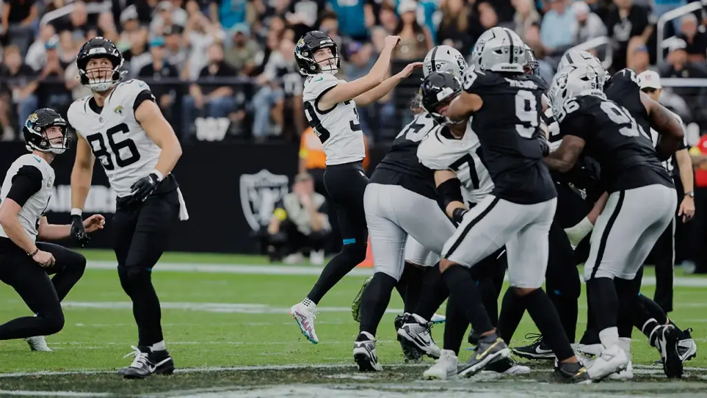 Cam Little of the Jaguars makes NFL history with his kicks