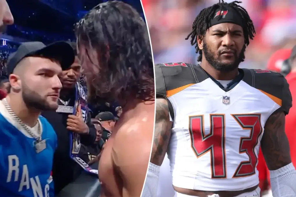 Cam Skattebo criticized by former NFL safety T.J. Ward over WWE altercation