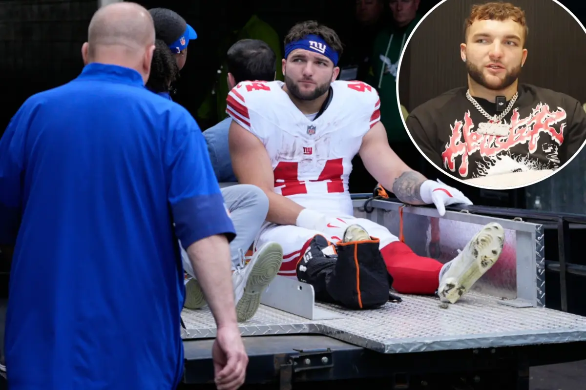 Cam Skattebo explains why his ankle injury turned out to be the most favorable situation.