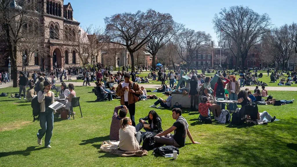 Campus survey at Brown University shows small conservative group and unease.