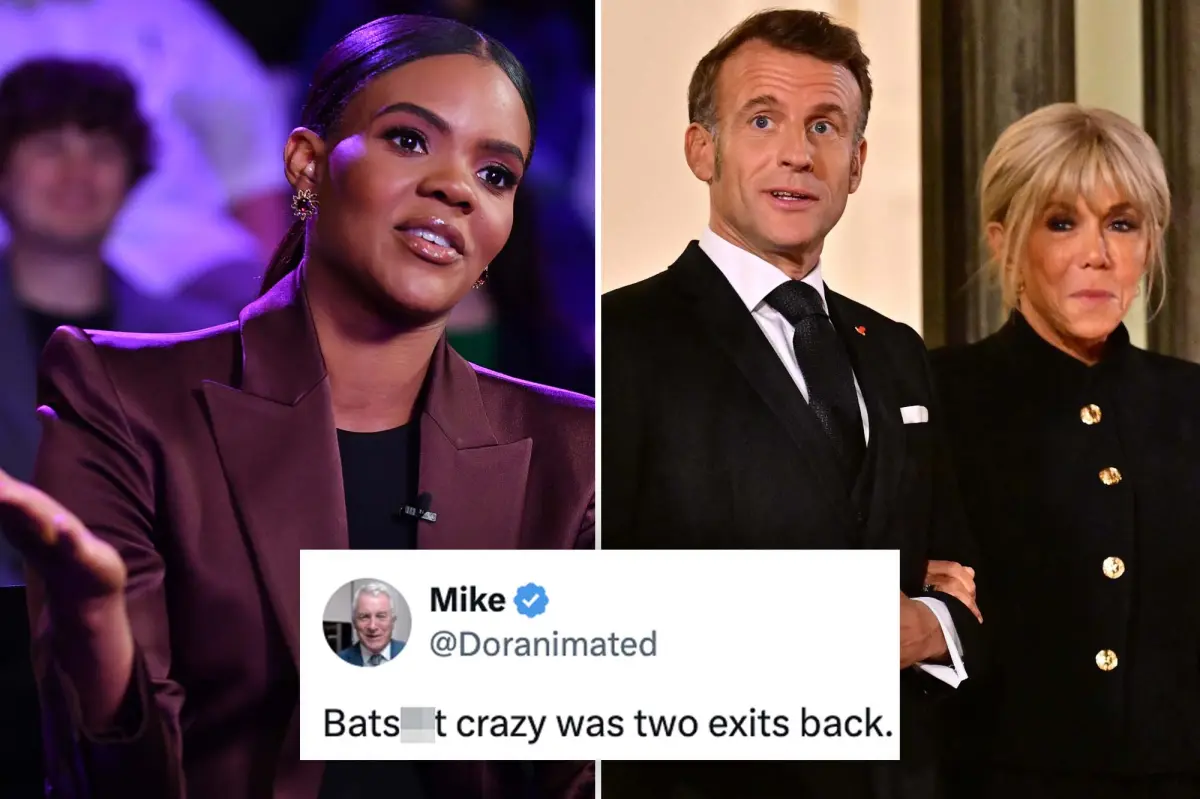 Candace Owens alleges that Macron employed an 'assassination team' to take her life.