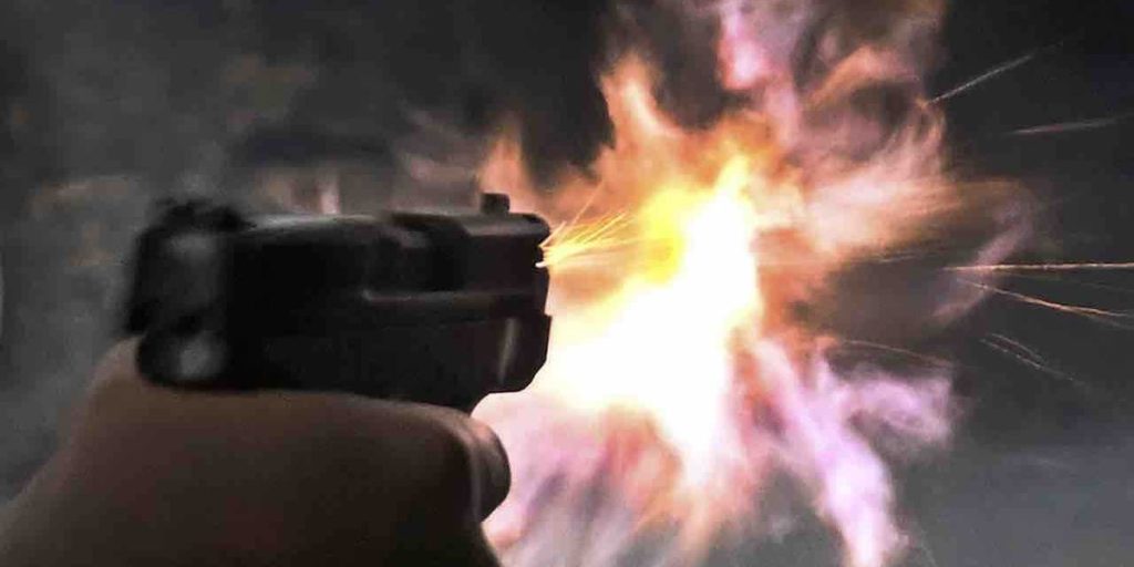 Car thieves face resistance as armed victim fights back and shoots them, including a 14-year-old boy.