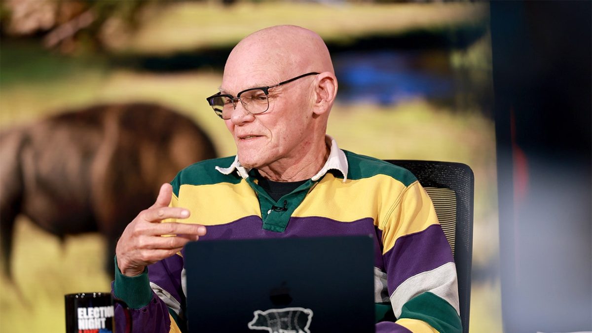 Carville calls on Democrats to adopt an 'economic anger' message and move away from a woke emphasis.