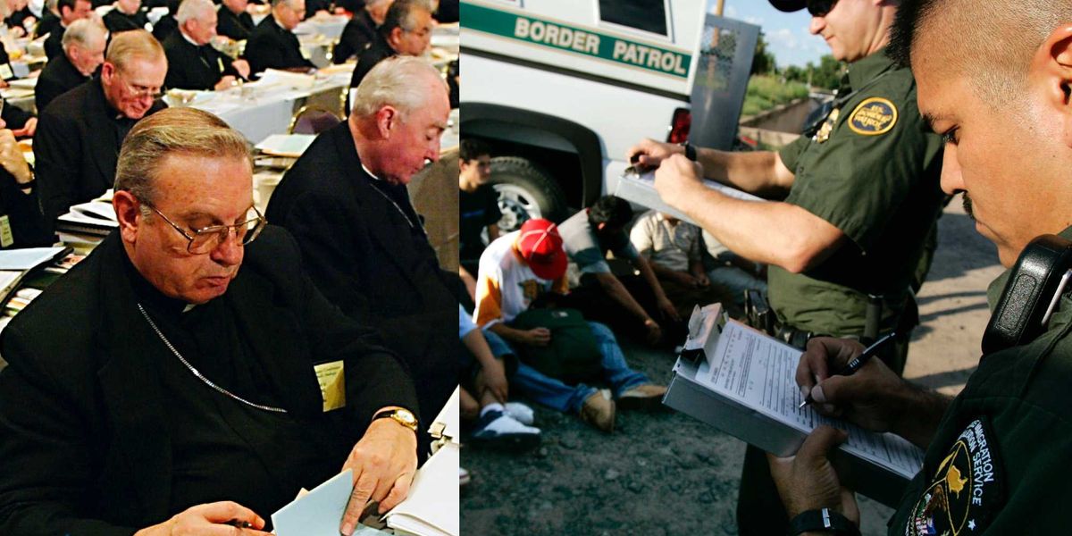 Catholic bishops release a nearly unanimous statement opposing Trump's 'indiscriminate' deportations.