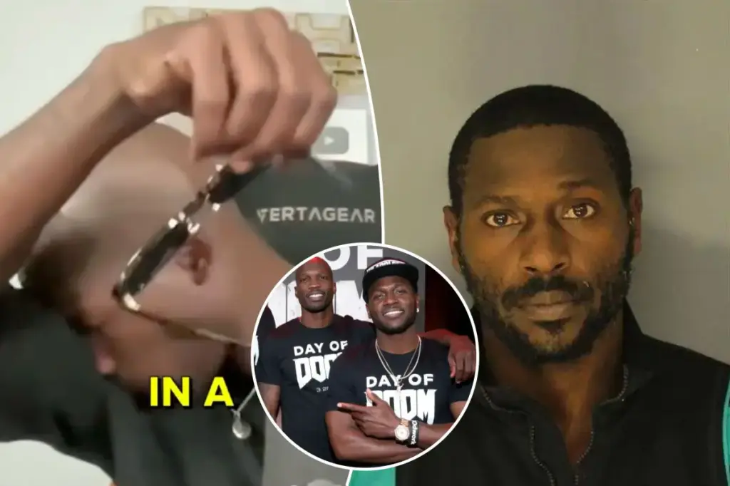 Chad Johnson struggles to hold back tears while discussing Antonio Brown's arrest for attempted murder