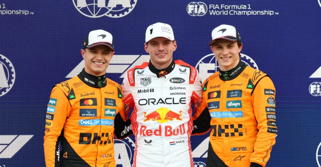 Championship standings for F1 drivers after Oscar Piastri's victory in the Qatar Sprint