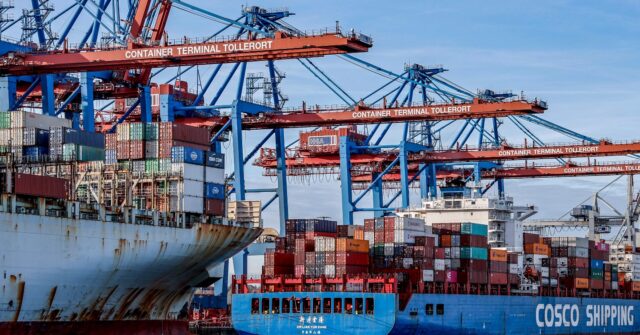 China surpasses the U.S. to become Germany's leading trading partner.