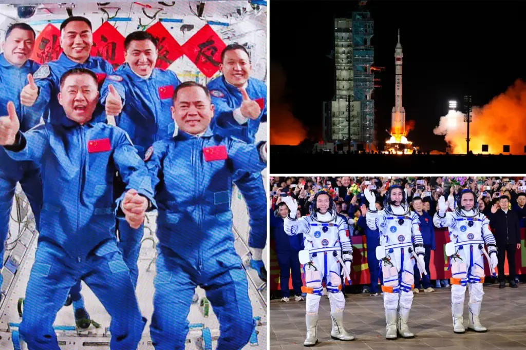 Chinese Shenzhou-20 astronauts start their journey back to Earth after debris hit their spacecraft.