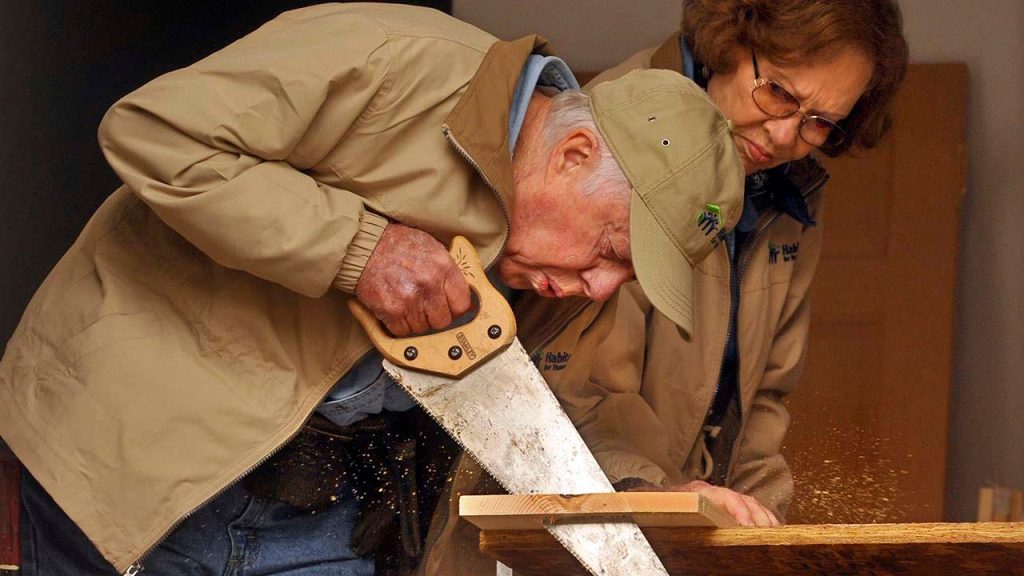 Chip Carter honors his late father's work across party lines in a special feature