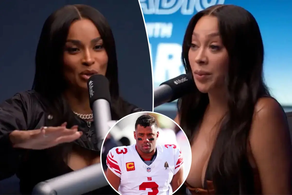 Ciara talks about how 'inquisitive' Russell Wilson is with her famous friends.