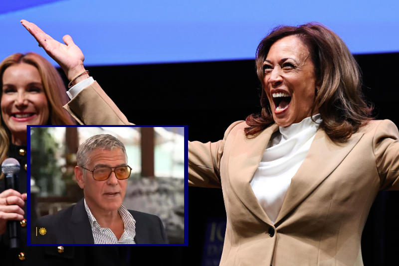 Clooney believes Kamala's campaign for president was a misstep for the Democratic Party even though he supported her: 'She had to compete with her own history'