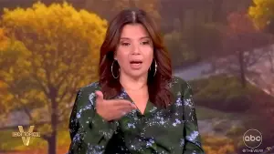 Co-host of 'The View' supports the Transportation Secretary's suggestion for improved travel clothing.