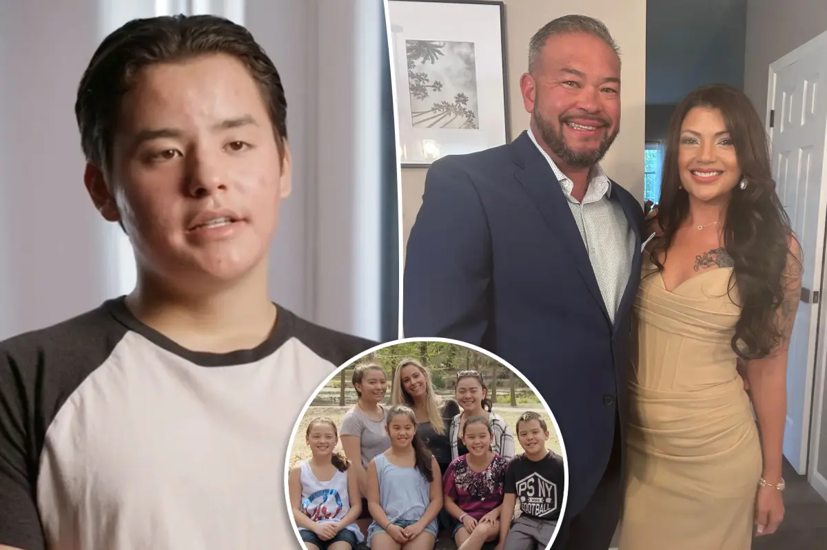 Collin Gosselin talks about his siblings not being at their dad Jon's wedding to Stephanie Lebo