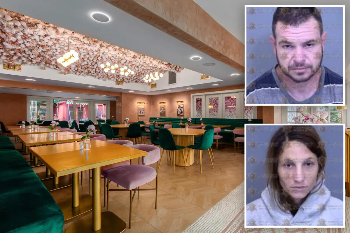 Couple caught on camera having sex in Arizona restaurant before robbing it taken into custody