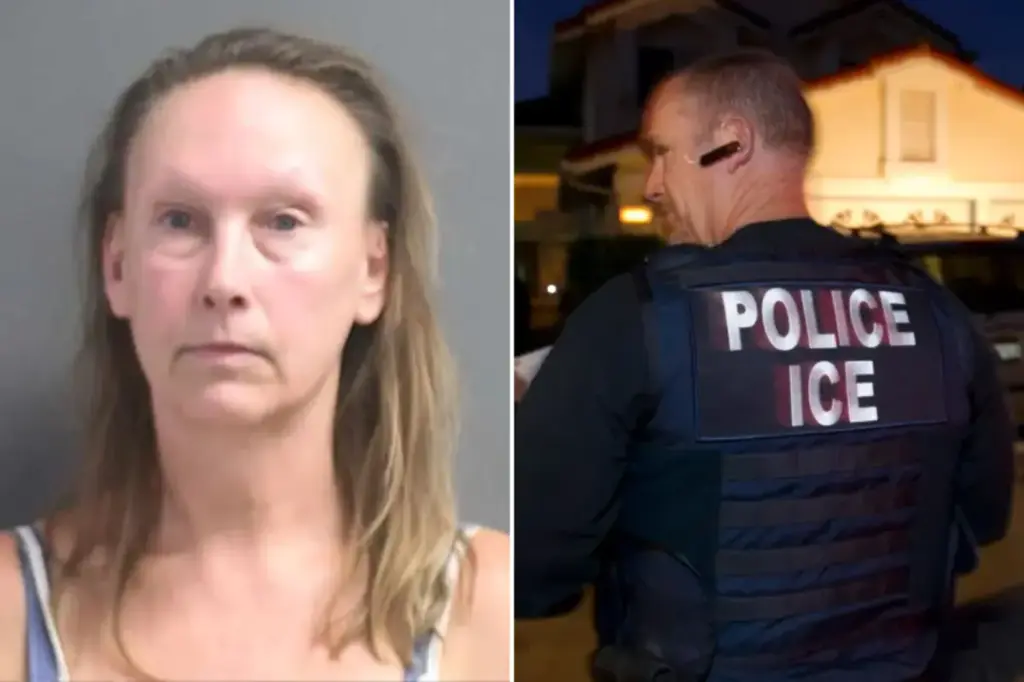 DHS takes steps to expel woman who threw coffee at Florida mother and her baby due to an unleashed dog.