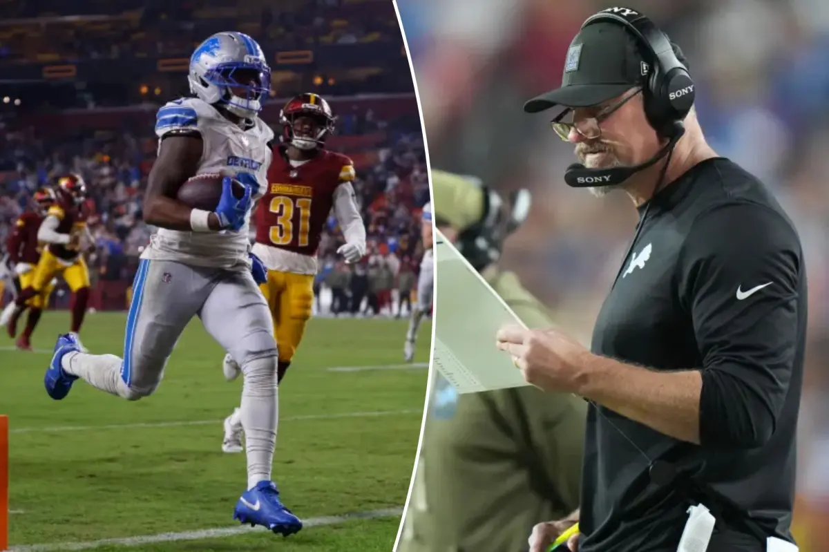 Dan Campbell's adjustment in play-calling for the Lions was a great success