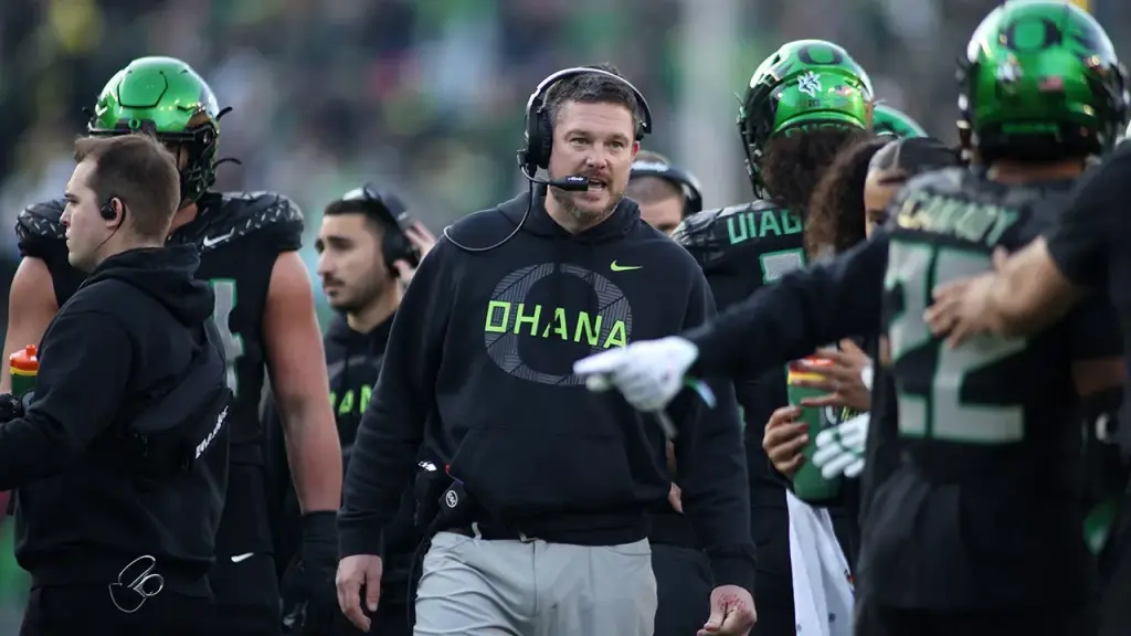 Dan Lanning argues for the Ducks' place in the CFP