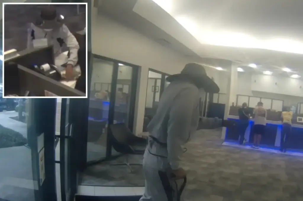 Daring bank thief pretends to be injured to execute a daytime robbery in Louisiana
