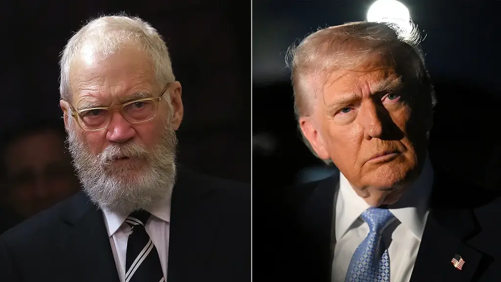 David Letterman supports Seth Meyers after Trump requests NBC to fire him.