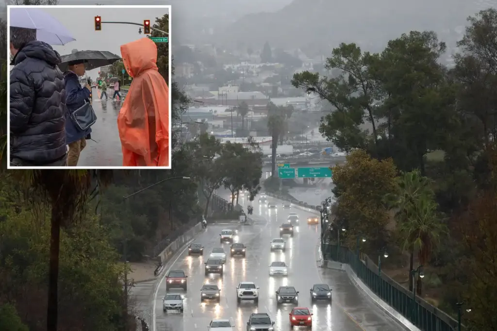 Deadly flash flood risks in California rise as heavy rain drenching the state continues