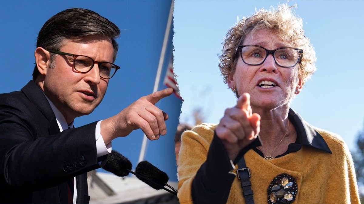 Democrat disrupts GOP shutdown news event during intense confrontation