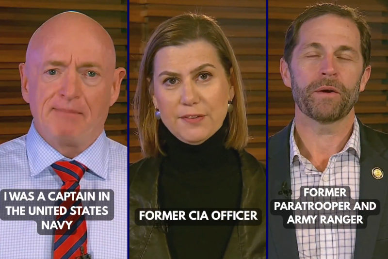 Democratic lawmakers encouraging U.S. service members to disobey ‘illegal orders’ are ‘traitors’ who deserve to be tried for ‘seditious behavior’