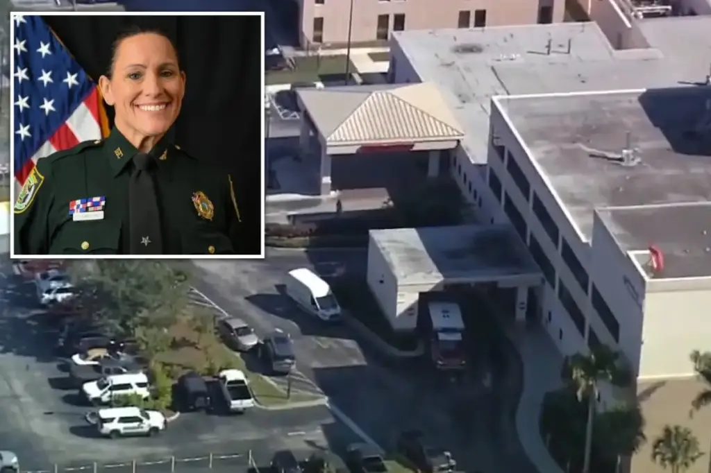 Deputy dies and two hurt as mother’s eviction of her son turns violent.