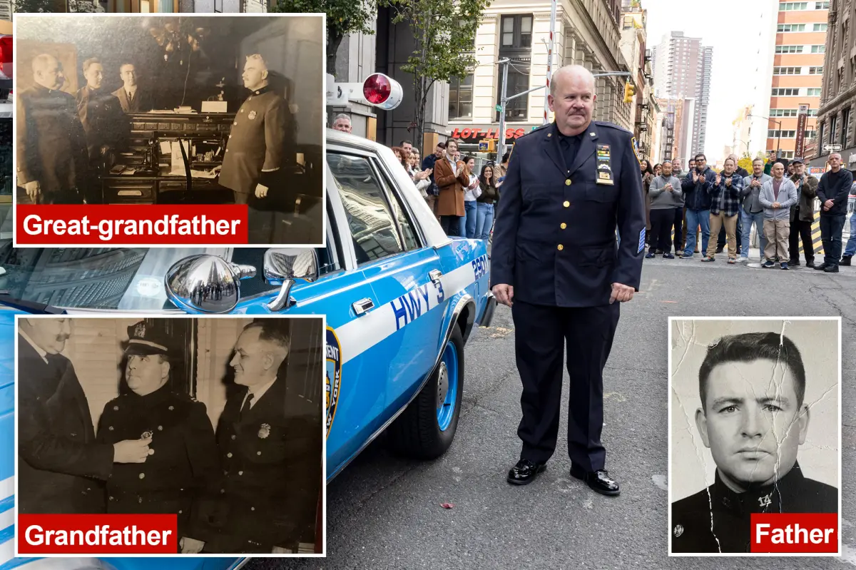 Detective with a family history of four generations in the NYPD retires