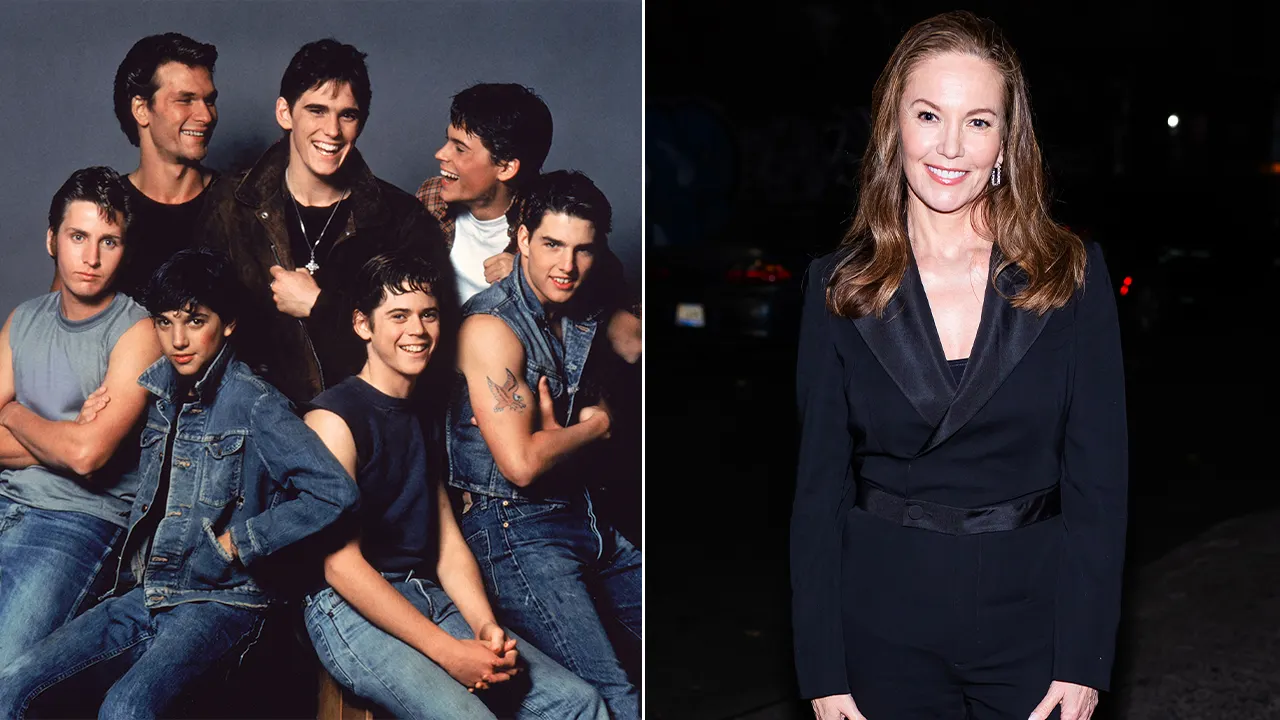 Diane Lane shares her experiences of working on 'The Outsiders' alongside mostly male cast members
