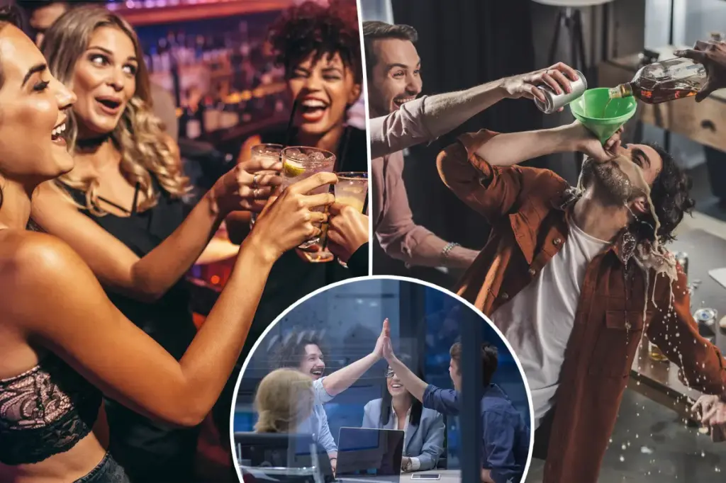 Drinking excessively as a teenager results in higher success later in life, according to research