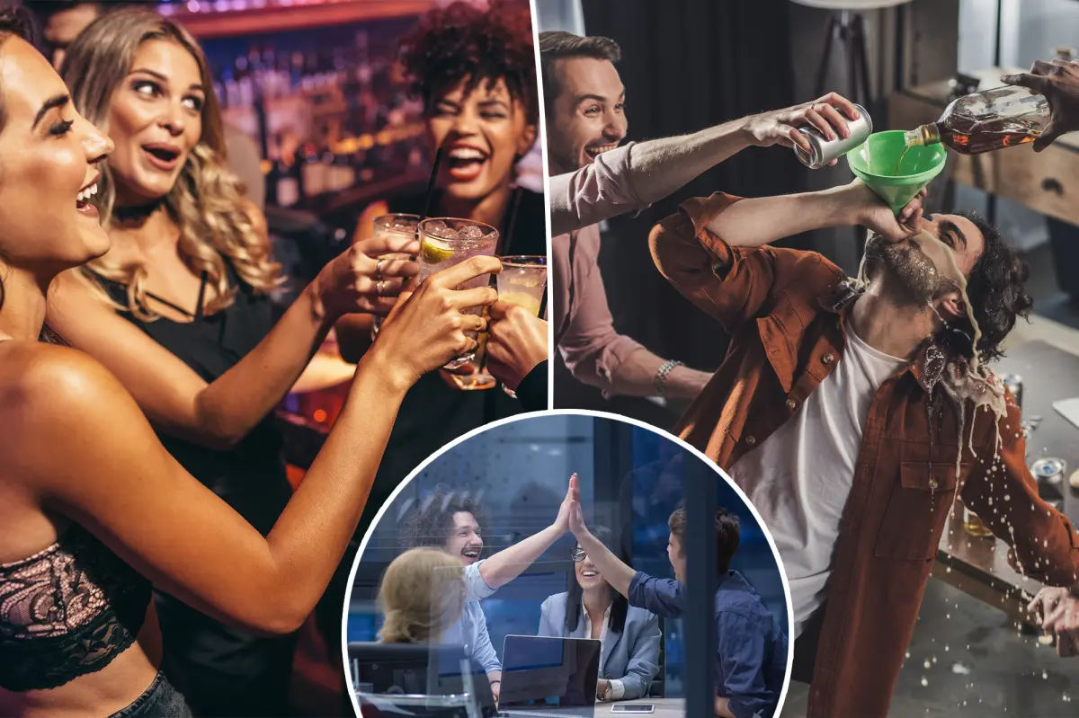 Drinking excessively as a teenager results in higher success later in life, according to research