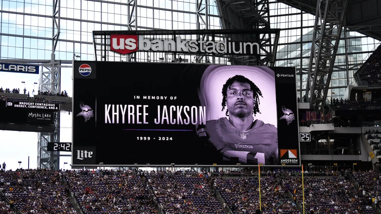 Driver admits guilt in accident that took the life of Vikings' Khyree Jackson
