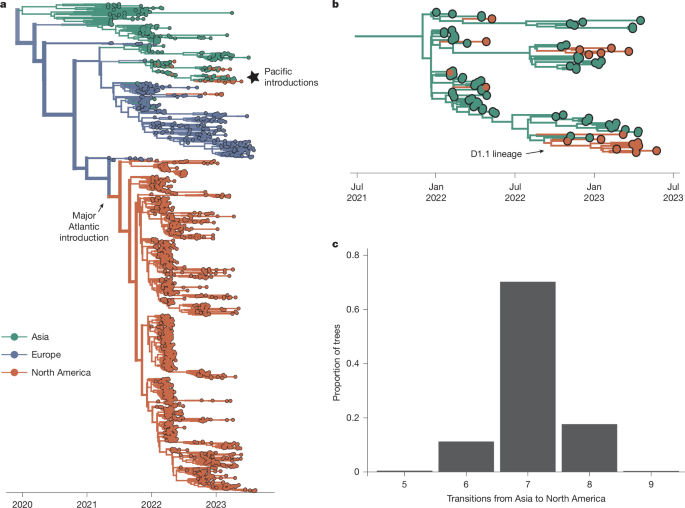 Ecology and distribution of the North American H5N1 outbreak