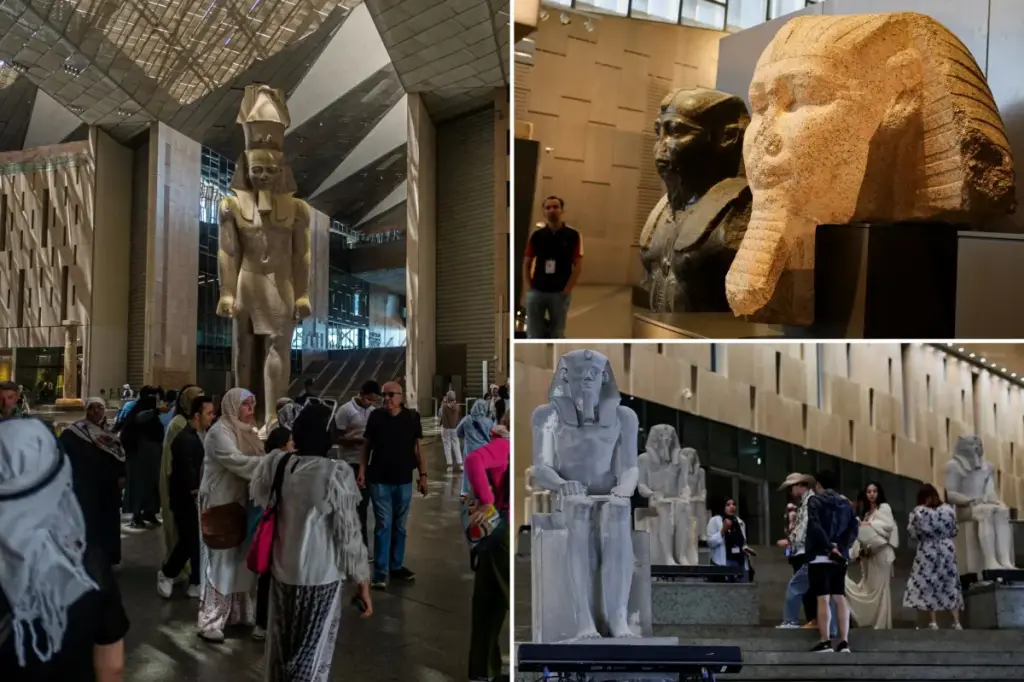 Egypt unveils the Grand Egyptian Museum, the largest museum in the world focused on a single civilization