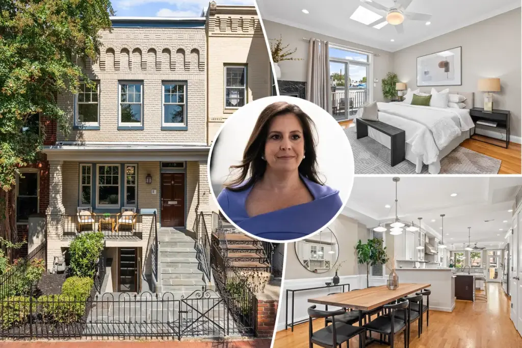 Elise Stefanik has lowered the price of her townhouse in Washington, D.C.