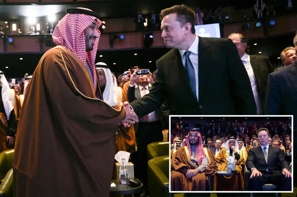 Elon Musk and Nvidia announce collaboration with a Saudi state-supported company to create a large AI data center.