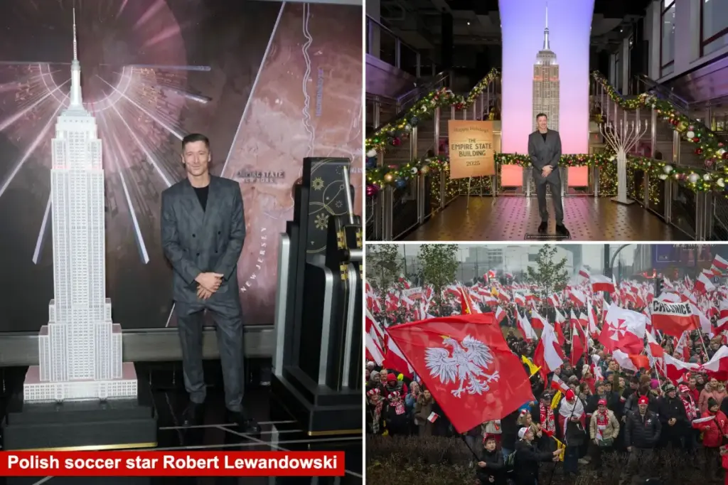 Empire State Building illuminates for European country's Independence Day after years of being overlooked