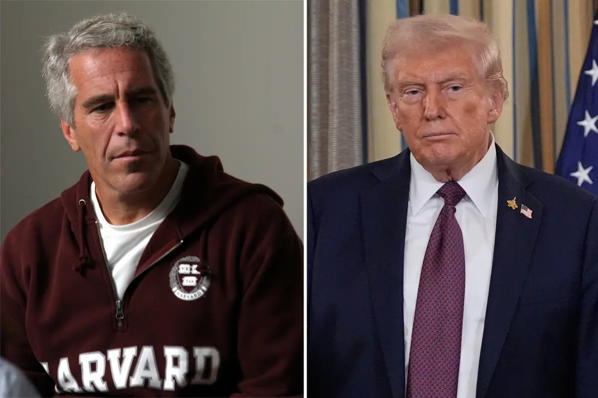 Epstein said Trump frequently visited but did not engage in illegal behavior.