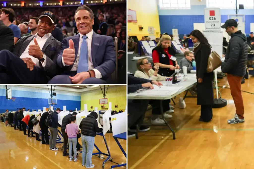 Eric Adams is notably missing from NYC mayoral polls during record voter turnout