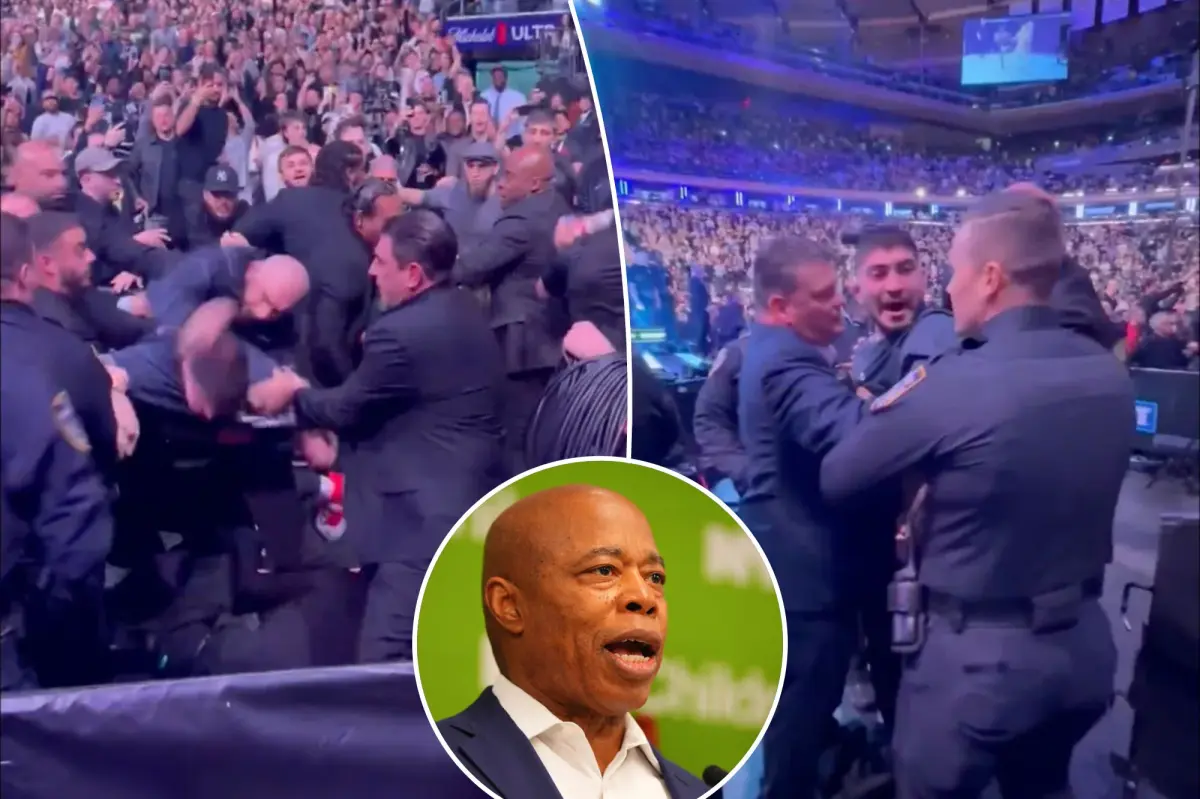 Eric Adams promises that those involved in the UFC 322 fight will be held responsible.