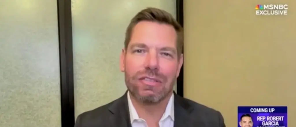 Eric Swalwell Asserts Seriously That He 'Doesn't Wake Up Every Day' To Combat Trump