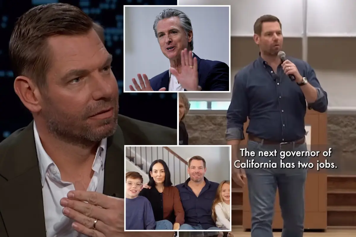 Eric Swalwell declares his candidacy for governor of California