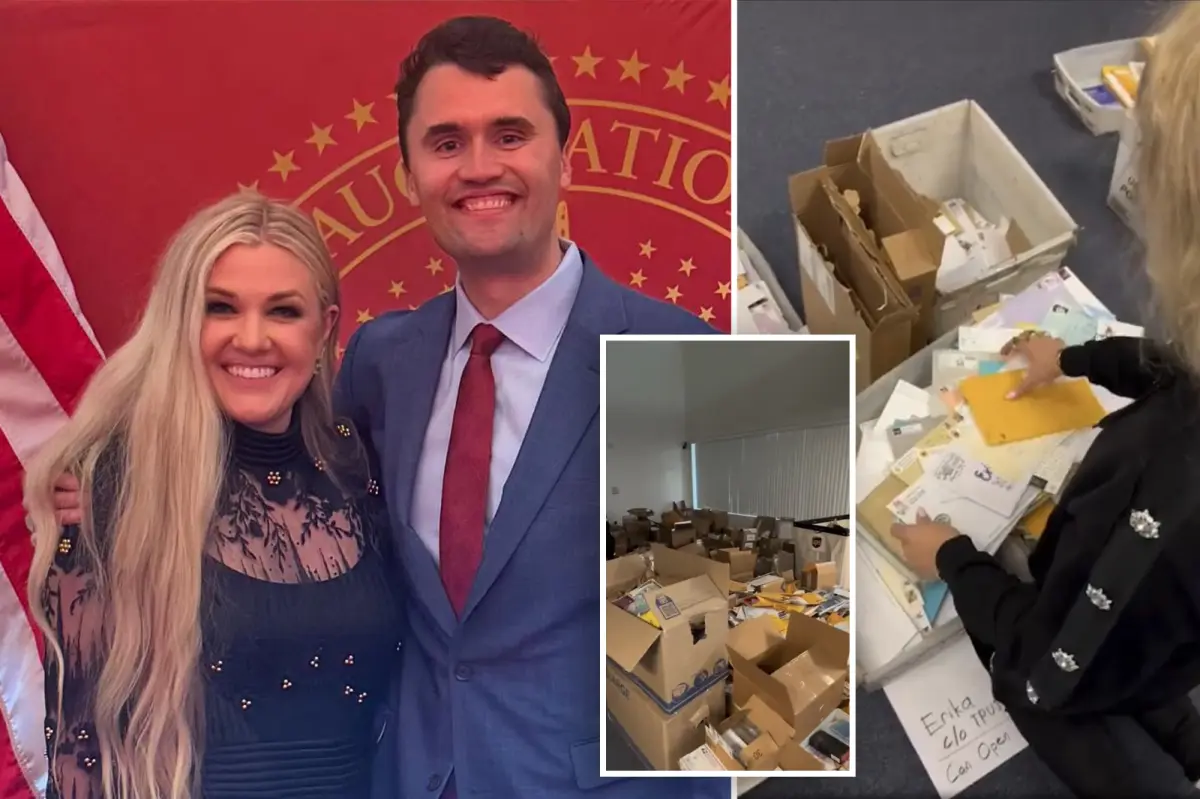 Erika Kirk expresses a touching Thanksgiving message for her late husband Charlie.