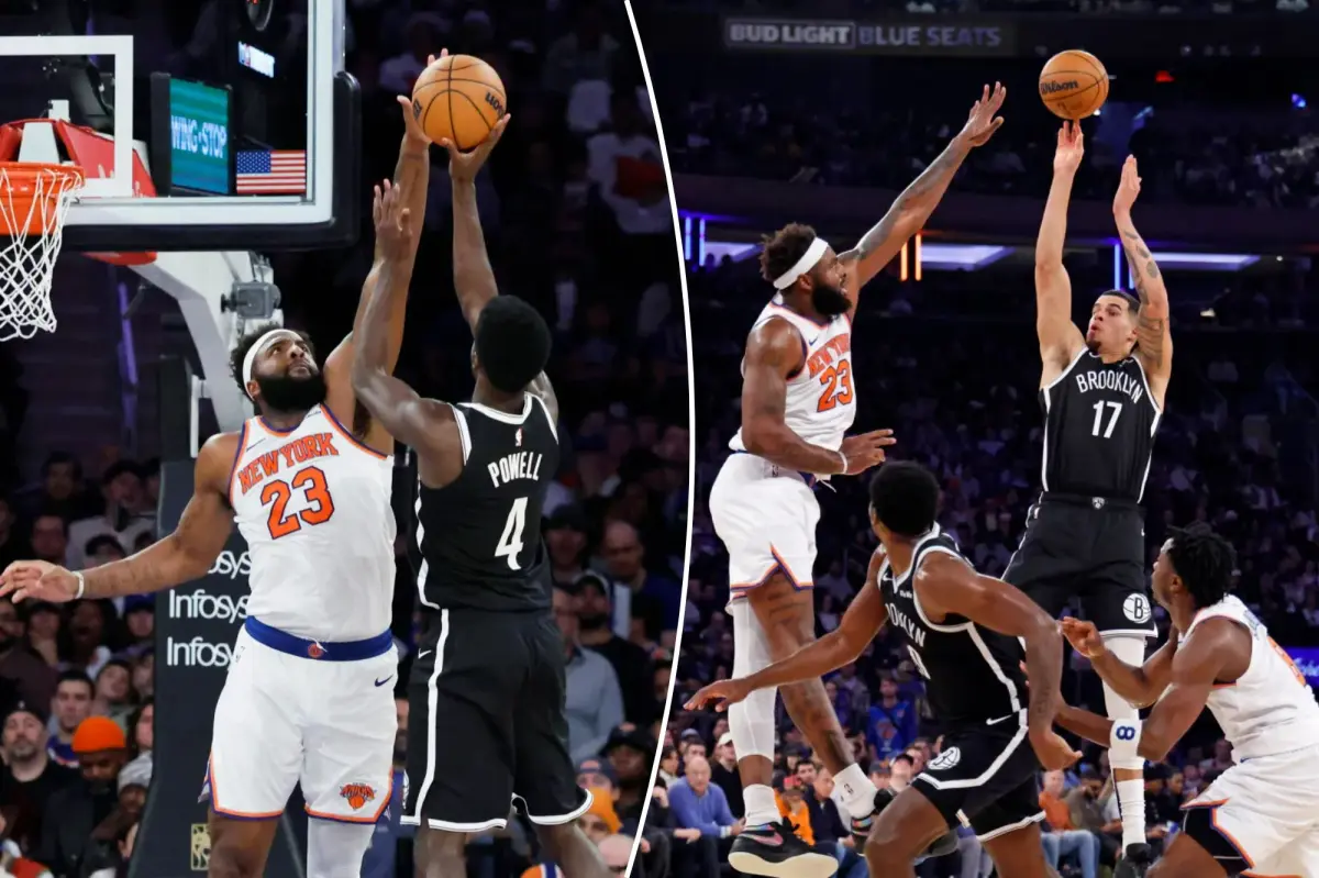 Even Mitchell Robinson was taken aback by his recent game with the Knicks.