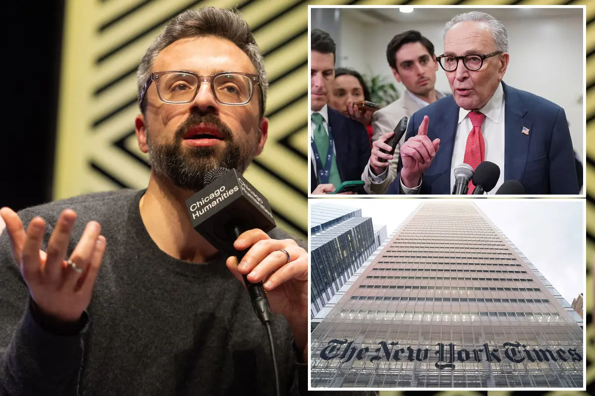 Ezra Klein's confidential meeting with Senate Democrats sparks worries within the New York Times.